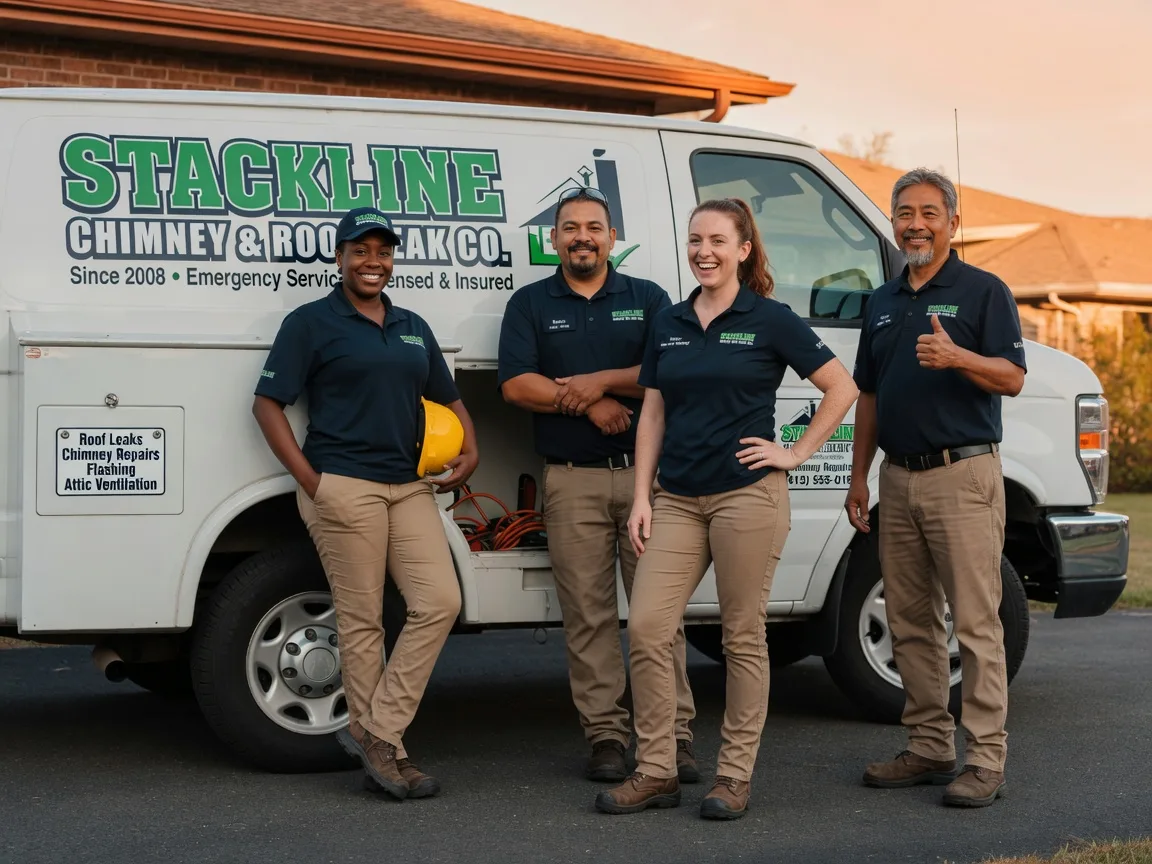Chimney flashing repair company in Worth, MO